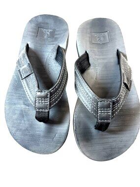 High Tide Girls Flip Flops Black Size 2
